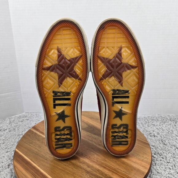 Converse Mens John Varvatos Star Player EV Ox Red Leather Casual Daily Sneaker 9 - Picture 9 of 13